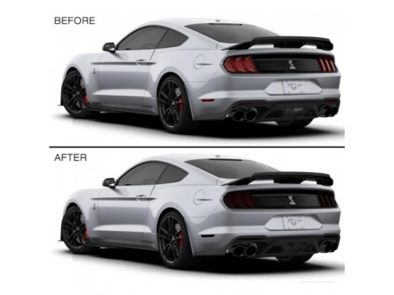 Anchor Room Front and Rear Lens Vinyl Tint Kit (2020+ Shelby GT500)  Hellhorse Performance